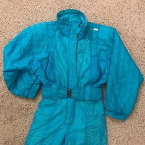 Women’s Vintage One piece Skea Ski Suit Sz 8